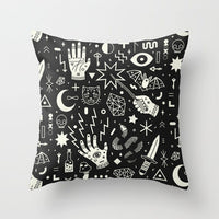 HKM-510867 Halloween Cartoon Pillowcase Cover - Peach Skin Material, 45x45 cm, PP Cotton Filling