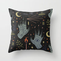 HKM-510867 Halloween Cartoon Pillowcase Cover - Peach Skin Material, 45x45 cm, PP Cotton Filling