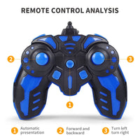 HKM-510995 Double-Sided 6WD RC Stunt Car 360-Degree Rotating Off-Road Remote Control Vehicle for All Ages