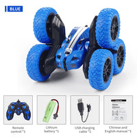 HKM-510995 Double-Sided 6WD RC Stunt Car 360-Degree Rotating Off-Road Remote Control Vehicle for All Ages