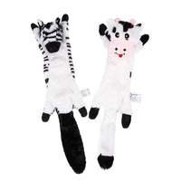 HKM-511059 Nibbling Vent Plush Chew Toys - Soft, Sounder Plush for Dental Health and Stress Relief, Available in Various Animal Designs