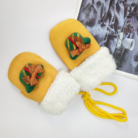 HKM-511187 Cozy Plush Mittens for Winter - Neutral Gender, One Size Fits All