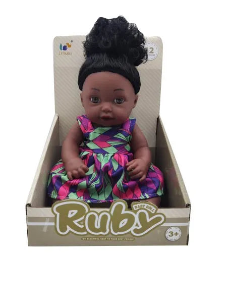 HKM-511379 12-Inch Drinking Water Pee Baby Doll Accessories Set for Reborn Dolls, Silicone Mini Toy for Ages 2-7