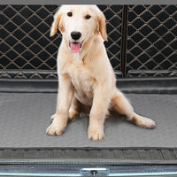 HKM-511763 Dog Stool Mat - Cotton BK Cloth with Non-Slip Base, Available in Gray and Beige, Multiple Sizes