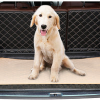 HKM-511763 Dog Stool Mat - Cotton BK Cloth with Non-Slip Base, Available in Gray and Beige, Multiple Sizes