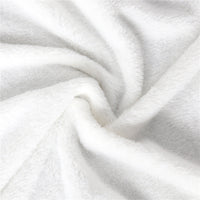 HKM-511891 Cozy Hooded Blanket Cape for Adults and Children - Soft Fleece Sherpa and Flannel, 59"x78.7" & 50"x60"