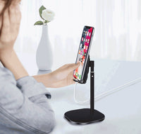 HKM-511955 Desktop Mobile Phone Stand - Durable ABC Material for Convenient Viewing and Stability