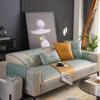 HKM-511955 Water-Resistant Polyester Sofa Protective Cushion Cover for Sectional Sofas