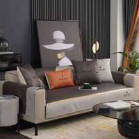 HKM-511955 Water-Resistant Polyester Sofa Protective Cushion Cover for Sectional Sofas