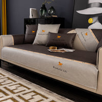 HKM-511955 Water-Resistant Polyester Sofa Protective Cushion Cover for Sectional Sofas