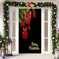 HKM-512019 Christmas Festival Decorative Door Tapestry – Character Fabric, Machine Washable, 90x200cm, Polyester