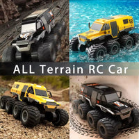 HKM-512147 Amphibious 8WD Remote Control Car - Off-Road Armored Vehicle for All Terrains