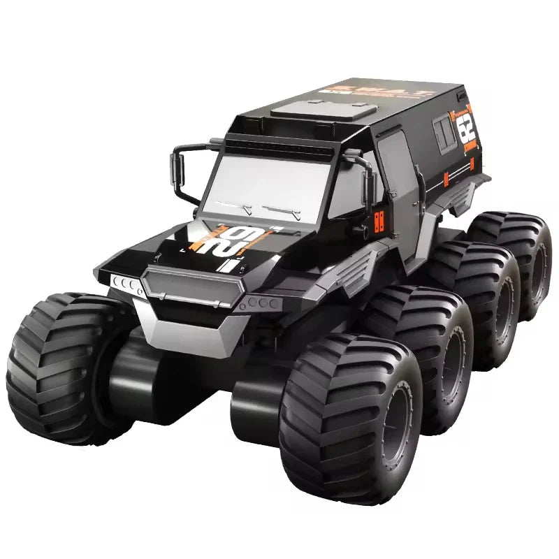 HKM-512147 Amphibious 8WD Remote Control Car - Off-Road Armored Vehicle for All Terrains