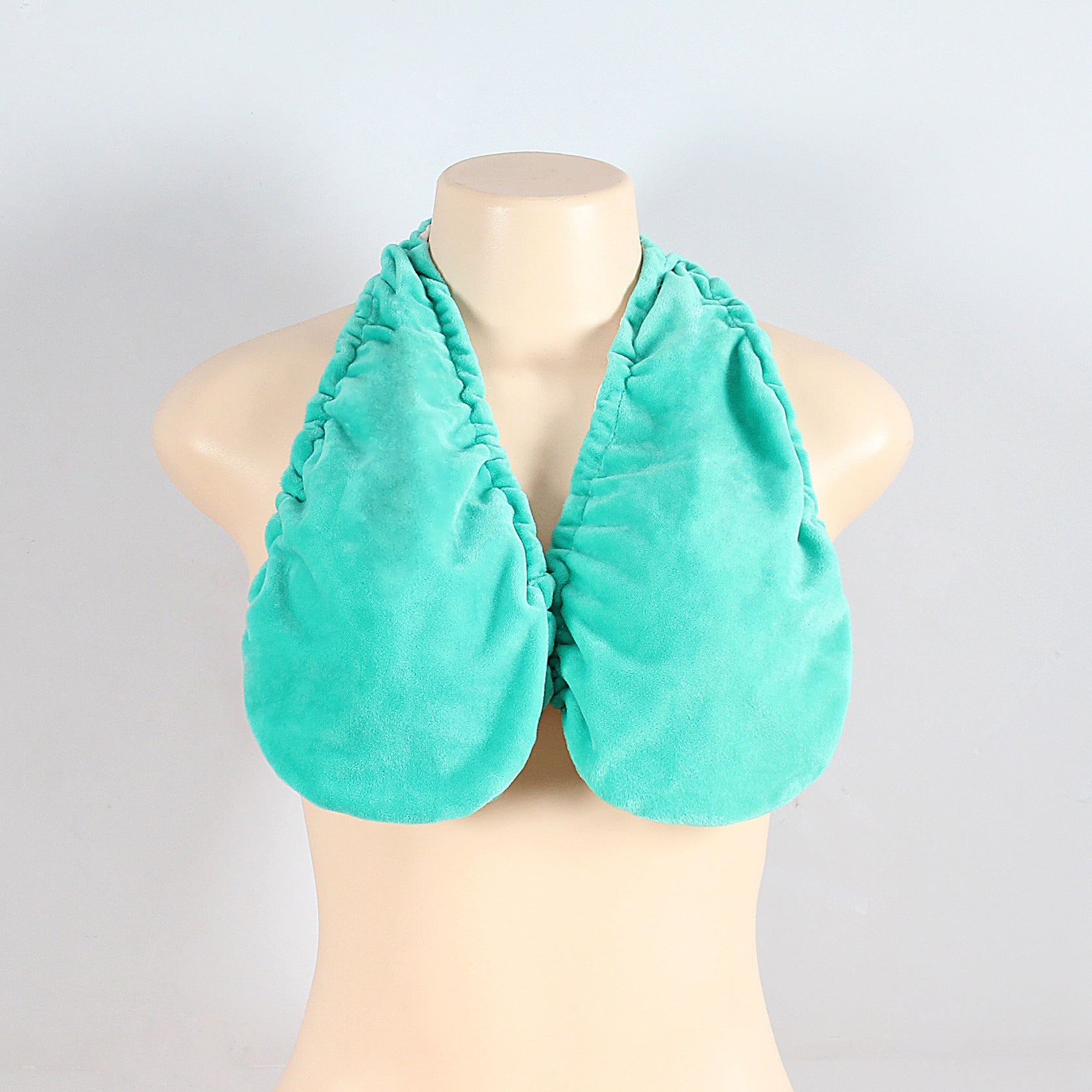 HKM-512147 Halter Bath Towel Chest Wrap in Solid Colors for Women