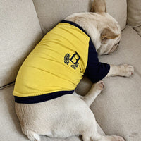 HKM-512467 Casual Parent-Child Short Sleeve Dog Clothing in Double Yarn Stretch Fabric