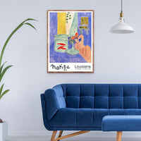 HKM-512659 Geometric Abstract Oil Painting on Canvas - Modern Frameless Decorative Art for Living Room