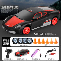 HKM-512723 1/24 Scale High Speed Remote Control Drift Car with Rechargeable Battery and LED Lights