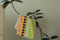 HKM-513299 Children's Absorbent Square Towel in Pure Cotton - Available in Pear Green, Beige, and Yellow