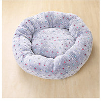HKM-513427 Pet Litter Thickened Round Plush Cat Litter In Autumn And Winter Warm Litter Mat Supplies