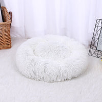 HKM-513427 Pet Litter Thickened Round Plush Cat Litter In Autumn And Winter Warm Litter Mat Supplies