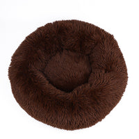 HKM-513427 Pet Litter Thickened Round Plush Cat Litter In Autumn And Winter Warm Litter Mat Supplies