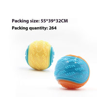 HKM-513491 Pet Toy Dog Molar Long Lasting Sounding Training Ball