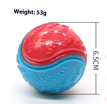 HKM-513491 Pet Toy Dog Molar Long Lasting Sounding Training Ball
