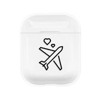HKM-513619 Apple AirPods 1/2 Generation PC Anti-Fall Bluetooth Headset Case - Multiple Colors Available
