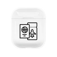 HKM-513619 Apple AirPods 1/2 Generation PC Anti-Fall Bluetooth Headset Case - Multiple Colors Available