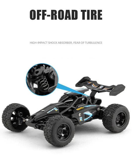 HKM-513875 2.4G High Speed 1/32 Mini Remote Control Off-Road Drifting Car for Kids and Adults