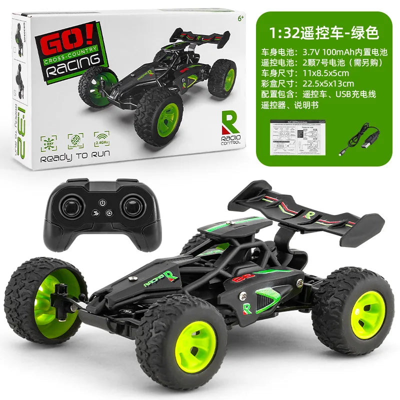 HKM-513875 2.4G High Speed 1/32 Mini Remote Control Off-Road Drifting Car for Kids and Adults
