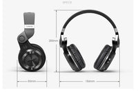HKM-513939 Bluetooth 4.1 Stereo Wired Headset with Active Noise Cancellation and Portable Design