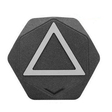 HKM-513939 Frosted Black Wireless Charger with Micro USB Interface and 7.5V Output