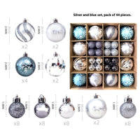 HKM-514003 Elegant Christmas Decoration Pendant - Electroplated Plastic Decorative Ball in Special-shaped Design, European & American Style