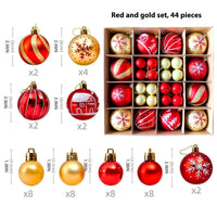 HKM-514003 Elegant Christmas Decoration Pendant - Electroplated Plastic Decorative Ball in Special-shaped Design, European & American Style