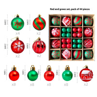 HKM-514003 Elegant Christmas Decoration Pendant - Electroplated Plastic Decorative Ball in Special-shaped Design, European & American Style