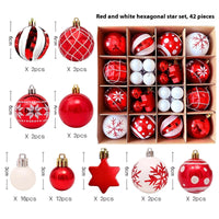HKM-514003 Elegant Christmas Decoration Pendant - Electroplated Plastic Decorative Ball in Special-shaped Design, European & American Style