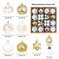 HKM-514003 Elegant Christmas Decoration Pendant - Electroplated Plastic Decorative Ball in Special-shaped Design, European & American Style