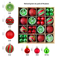 HKM-514003 Elegant Christmas Decoration Pendant - Electroplated Plastic Decorative Ball in Special-shaped Design, European & American Style