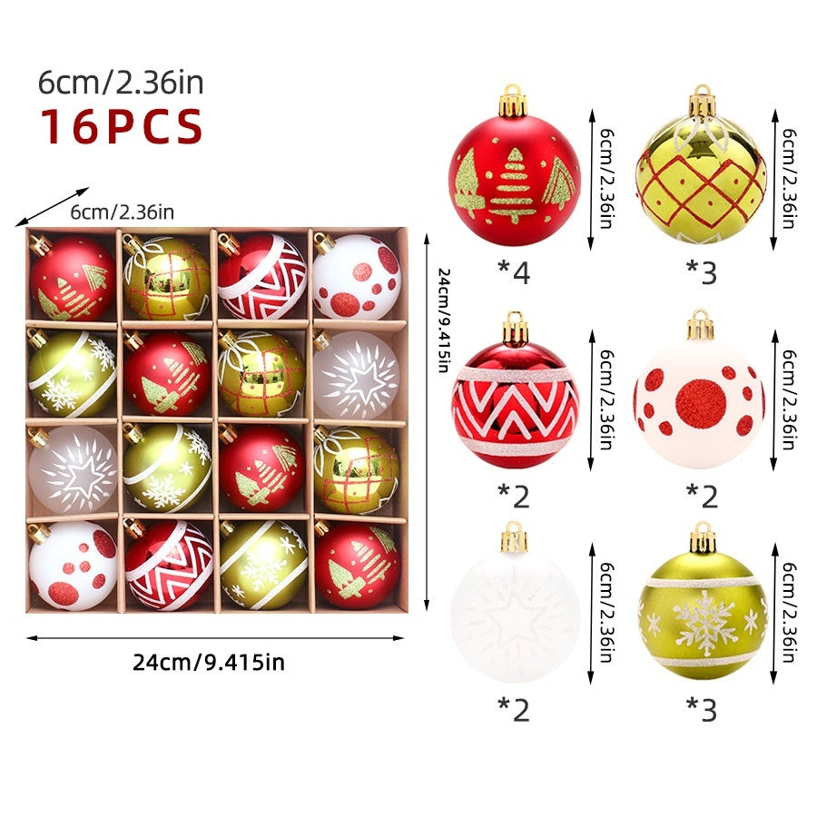 HKM-514003 Elegant Christmas Decoration Pendant - Electroplated Plastic Decorative Ball in Special-shaped Design, European & American Style