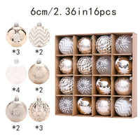HKM-514003 Elegant Christmas Decoration Pendant - Electroplated Plastic Decorative Ball in Special-shaped Design, European & American Style