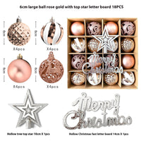HKM-514003 Elegant Christmas Decoration Pendant - Electroplated Plastic Decorative Ball in Special-shaped Design, European & American Style