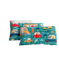 HKM-514003 Pure Cotton Breathable Baby Pillow for Children - 30x50CM - Colorful Designs Including Dinosaurs and Animals