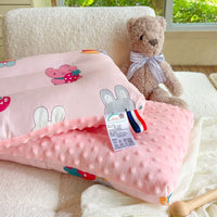 HKM-514003 Pure Cotton Breathable Baby Pillow for Children - 30x50CM - Colorful Designs Including Dinosaurs and Animals