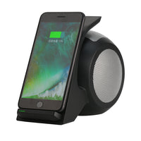 HKM-514067 High-Power Wireless Charging Bluetooth Speaker with NFC Connection and Surround Sound