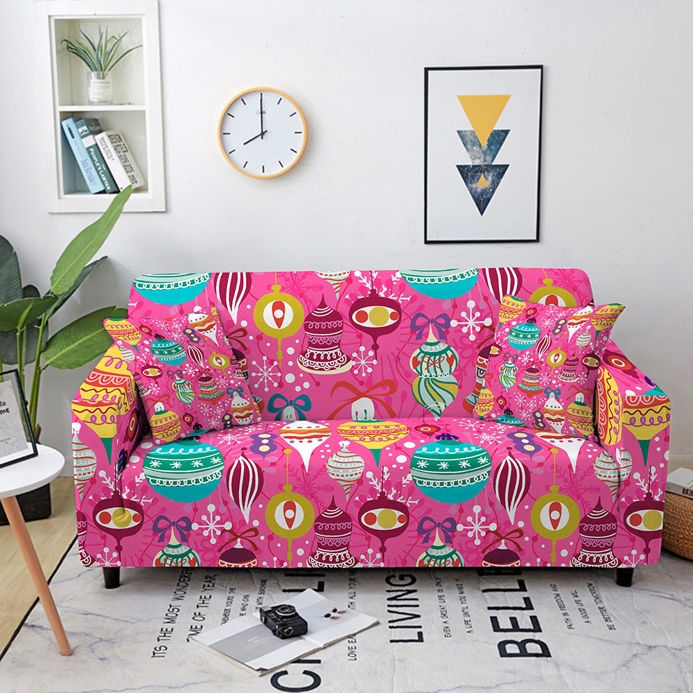 HKM-514259 Cartoon Pattern Sofa Protective Cover in Various Sizes, Polyester Material