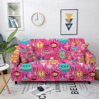HKM-514259 Cartoon Pattern Sofa Protective Cover in Various Sizes, Polyester Material