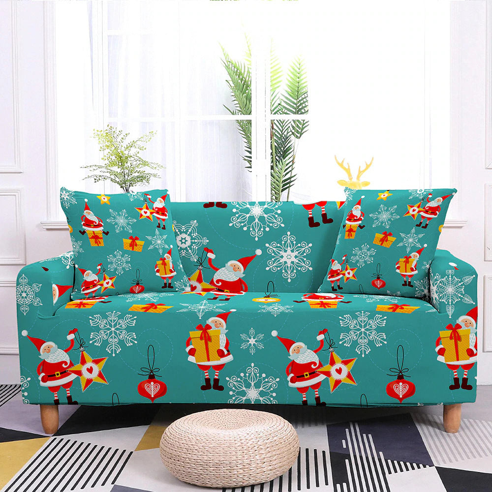 HKM-514259 Cartoon Pattern Sofa Protective Cover in Various Sizes, Polyester Material