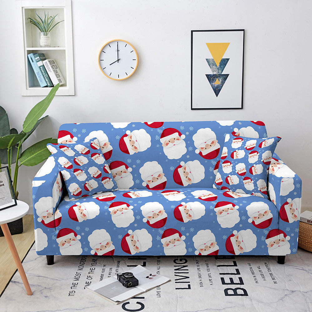 HKM-514259 Cartoon Pattern Sofa Protective Cover in Various Sizes, Polyester Material