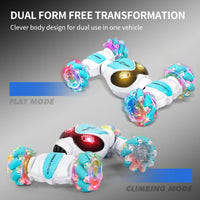 HKM-514451 2.4G Remote Control Drift Twist Car - Stunt Vehicle with Flashing Wheels for Indoor/Outdoor Fun